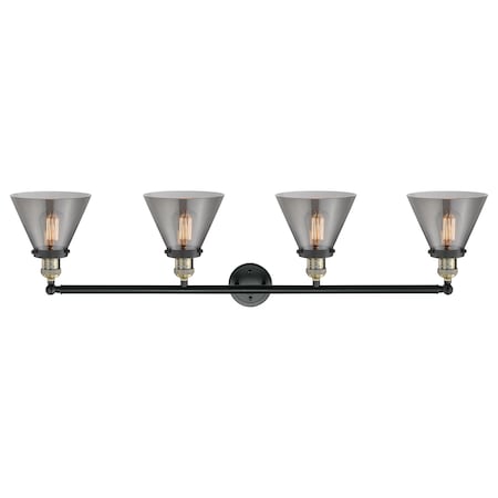Innovations Lighting 4 Light Vintage Dimmable Led Adjustable Bathroom Fixture 215-BAB-S-G43-LED